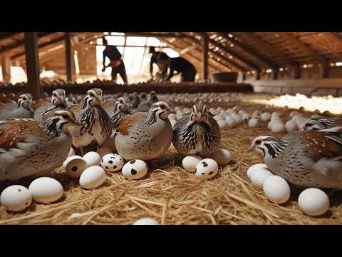 Quail Farming Raising Organic Quail for Eggs Poultry