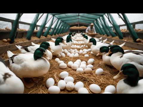 How to Raise Ducks for Meat Eggs Amazing Duck Farm Poultry