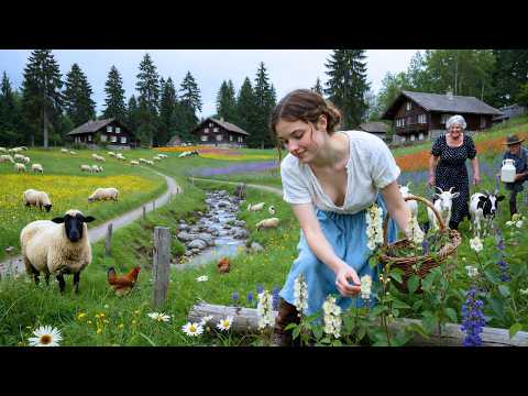 Beautiful Countryside Life Beautiful Harvest Day Outdoor