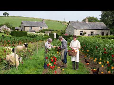 Peaceful Country Life in England Raising Livestock