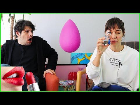 ERKEKLER NE SÜRDÜĞÜMÜZÜ SANIYOR KADIN VE ERKEK MAKYAJ FARKI