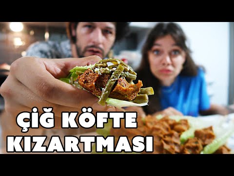 ÇİĞ KÖFTE KIZARTMASI YEMEKTEYİZ PARODİ