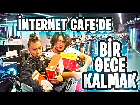 İNTERNET KAFE DE BİR GECE GEÇİRMEK