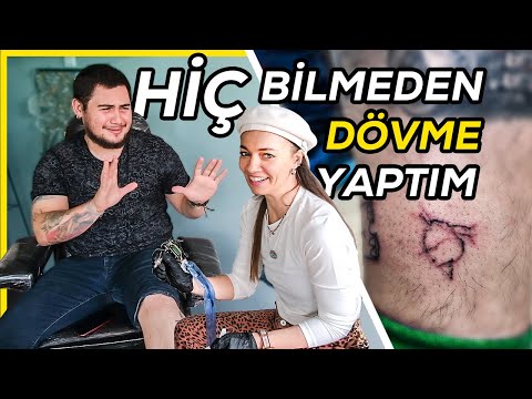 HİÇ BİLMEDEN KALICI DÖVME YAPTIK KarincaTattoo
