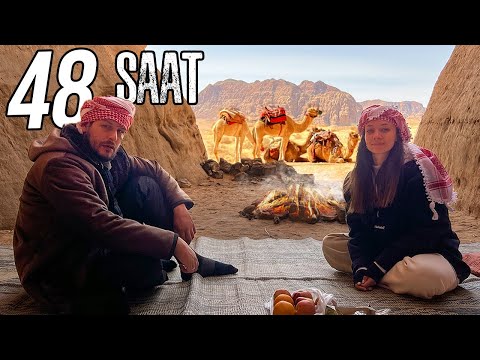 48 Saat Çöl Kabilesi ile Kaldık Vlog