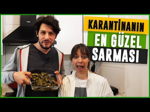 SIKINTIDAN BİRBİRİMİZE ZEYTİNYAĞLI SARDIK YAPRAK SARMA