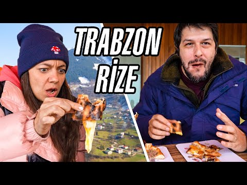 Trabzon Rize Sokak Lezzetleri VLog