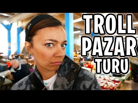 TROLL PAZAR TURU PAZAR GEZİSİ VLOG