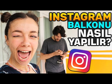 İNSTAGRAM BALKONU NASIL YAPILIR BALKON YENİLEME DIY