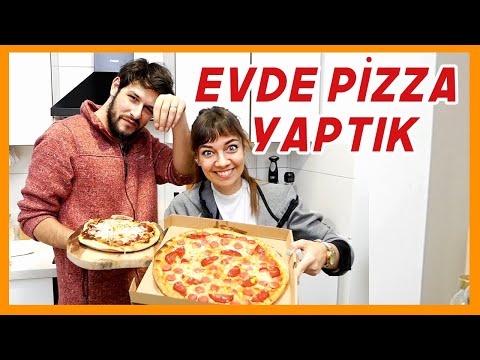 EVDE KOLAY PİZZA VS EN PAHALI PİZZA İLK DEFA HAMUR AÇTIK