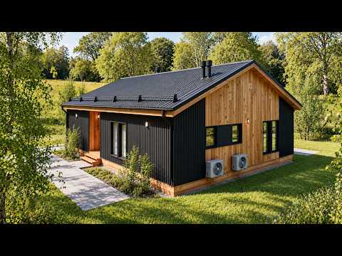 German House in 4 Days Full Construction Process