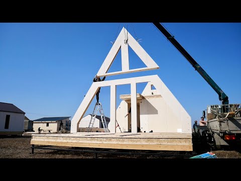 A frame house in one day From start to finish Part one