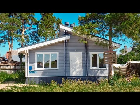 The cheapest wooden house From start to finish
