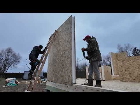 The Cheapest House in 10 Days Full Construction Process