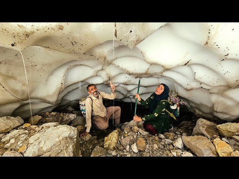 Alborz andTuba s journey to the ice cave for their seven