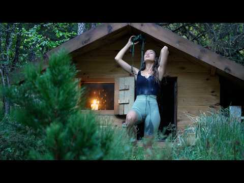 Building a Simple Life Around My Handmade Log Cabin
