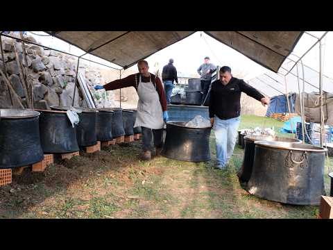 16 Saat Pişen Yemek İskilip Dolması Belgesel 4K