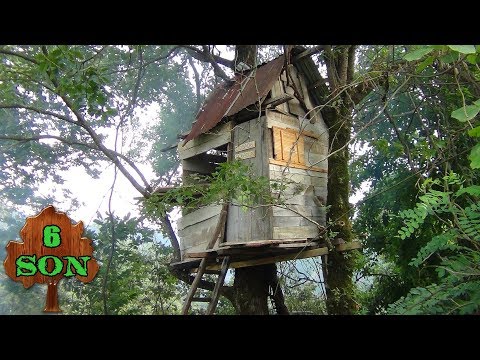 Ağaç Evi Bitirdik ağaç ev yapımı
