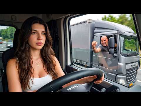 Solo Female Trucker Men Laugh While I m Hauling 40 Tons