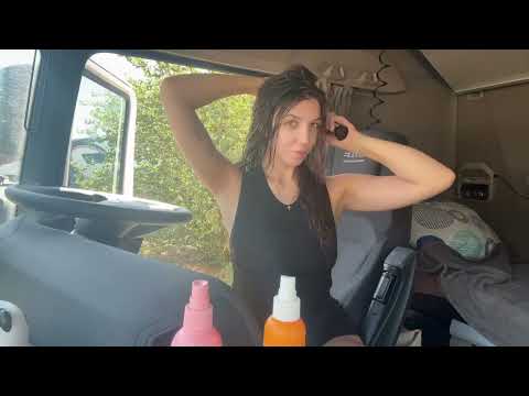 A REAL Day in My Truck Driving Cooking Life on the Road