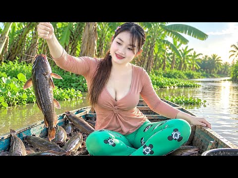6 NĂM Mới Gặp Trong Đời Đi Câu Săn Bầy Cá Trê Trắng Quá