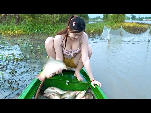 Trúng To Bầy Cá Khủng Bắt Kỷ Lục Mùa Nước Cùng CHIM LẶN