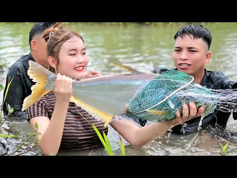 Bất Ngờ Giăng Dính Cá Tra Siêu Khỏe Ngay Phút Đầu Tiên Trúc