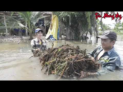 Thôn Nữ Cùng Cha Ra Đồng Xây Nhà Cho Lươn Tóm Luôn Lão Thử