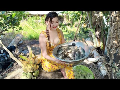 Thăm 1 Cái Bẫy Đầu Tiên Săn Trúng Bầy Cá Dở Lên Xuồng Không