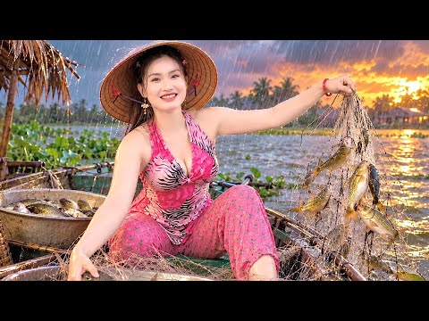 Giăng Bẫy Bắt Cá Trúng Trận B O M Mưa Dính Nùi Nùi Trắng