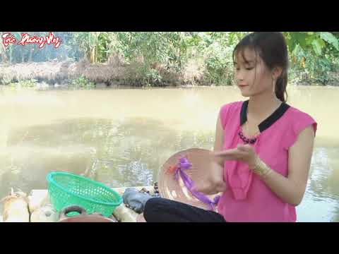 Tự Làm Bè Siêu To Thử Thách Nấu Ăn Mạo Hiểm Lênh Đênh Sông