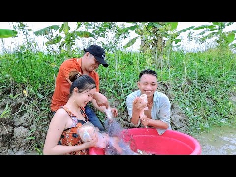29 Tết Của Hai Mẹ Con Trúc Phương Dính Mẻ Cá Khủng Trúc