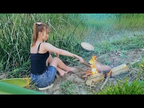 Ra Đồng Chài Lưới Bắt Cá Nổ Muối Buổi Chiều Gió Miền Tây