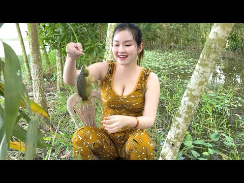 Câu Cá Rô Khủng Ngây Ổ Trứng VỊT TRỜI Mà Không Hay Biết