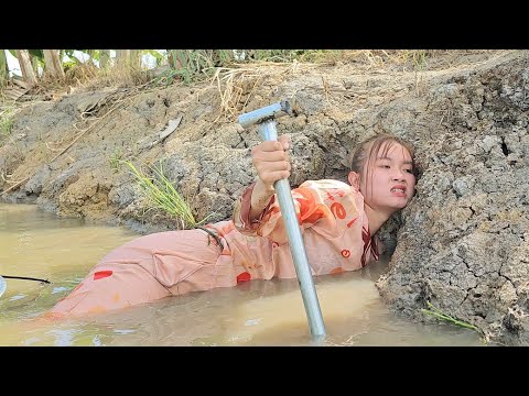 ĐÀO HANG BẮT CÁ Trúng Cặp Thủy Quái Trú Ngụ Trong Hang Sâu