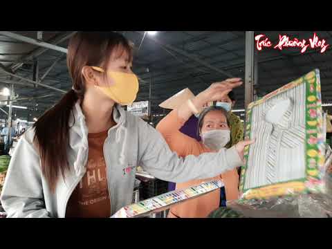 Thôn Nữ Đi Chợ Tết Miền Tây Ngày 23 Mua Lễ Vật Đưa Ông Công