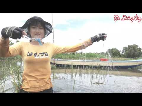 Thôn Nữ Ra Đồng Giăng Lưới Mùa Nước Nổi Quá Sốc Khi Thử