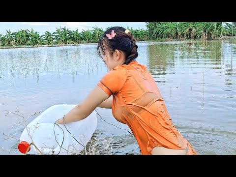 Thử Thò Tay Vào Hang Không Ngờ Bắt Cả Ổ Cá Khủng Trúc