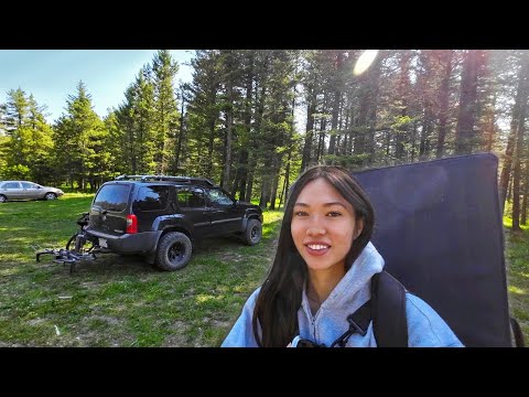 camping climbing