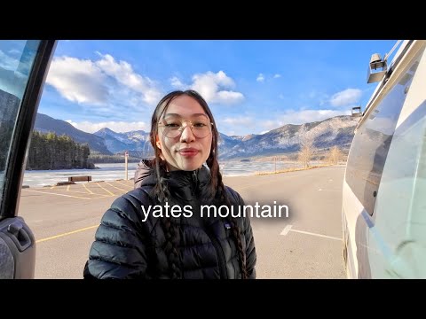 a chill winter hike