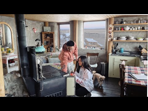 Staying in a cabin on the prairies