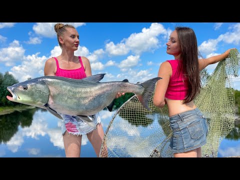 We Caught a Huge Fish and Cooked It A Successful Catch and