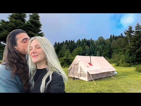 YAYLADA HUZUR DOLU BİR KAMP Bir Tık Yanmış Burgerler