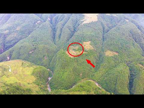 贵州深山峡谷里竟发现一独户人家 环境与世隔绝宛如世外桃源 A house in the mountains of