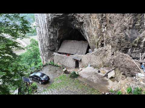 贵州一人家世代独居山洞300多年 走近一看简直就是一个世外桃源 People have lived in the