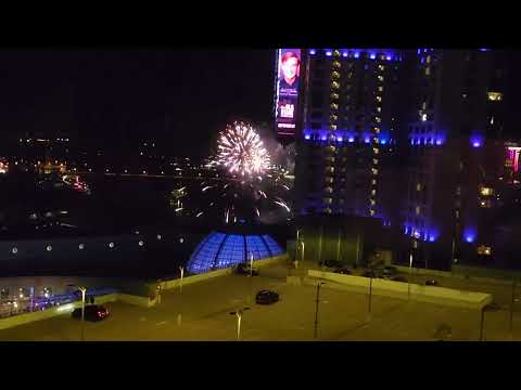 Fireworks at Niagra Falls