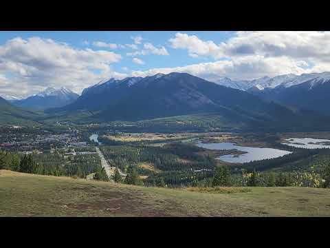 View from Mt Norquay Banff Canada October 2 2024