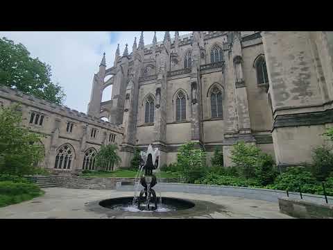 Fountain at National Cathedral