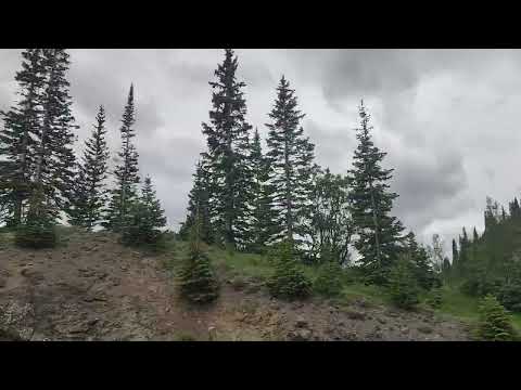 Million Dollar Highway just outside of Ouroy Colorado June