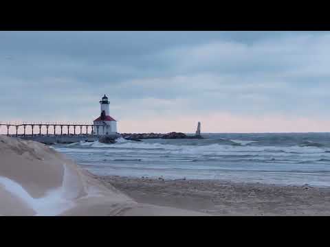 Dec 30 2025 East Pierhead Lighthouse Michigan City Indiana